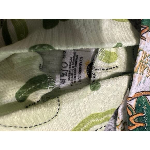 0-3 month old Custom St.Patty Day outfit. NWOT - Picture 2 of 3